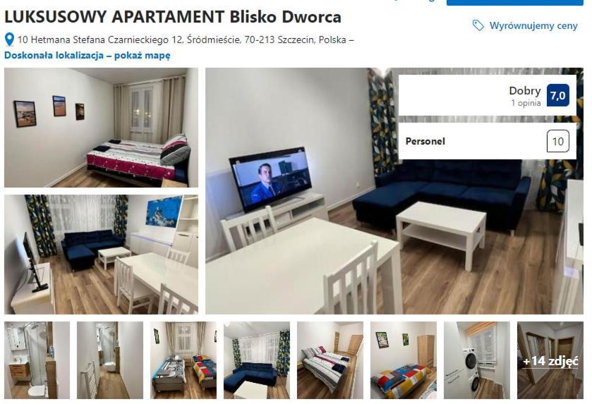 Luksusowy Przy Dworcu * Szczecin