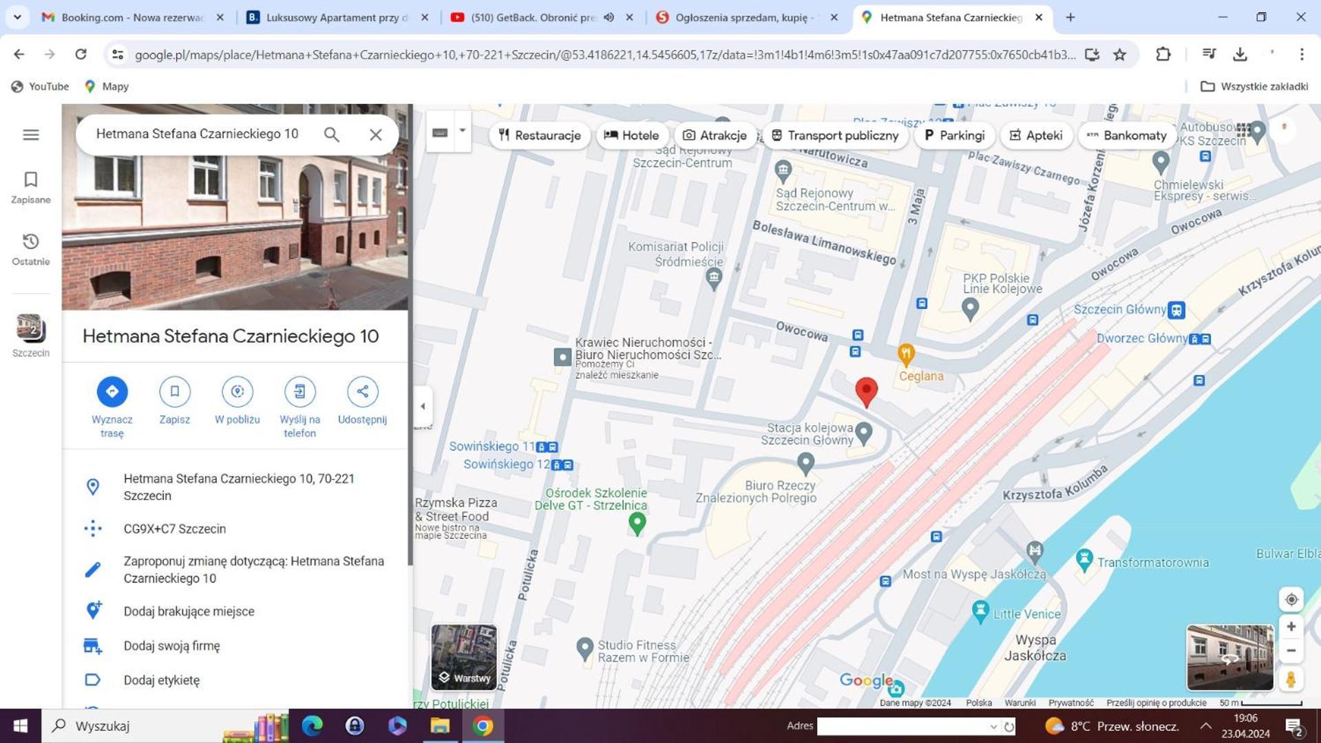 Apartment Luksusowy Przy Dworcu Szczecin